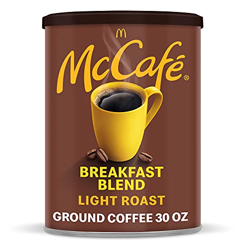 0043000071526 - MCCAFE BREAKFAST BLEND, LIGHT ROAST GROUND COFFEE, 30 OZ CANISTER