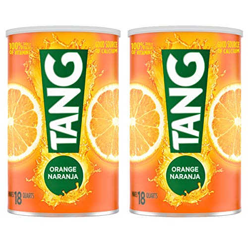 0043000089804 - TANG JUMBO ORANGE DRINK MIX, 63 OZ CANISTER (PACK OF 2), 126 OZ