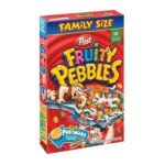 0043000129746 - POST FRUITY PEBBLES CEREAL BOXES