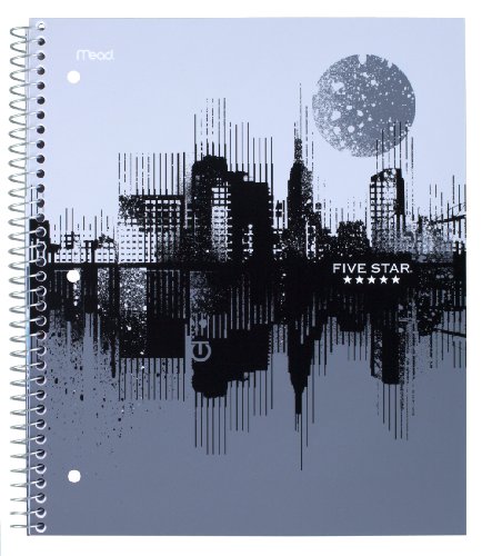 0043100728467 - FIVE STAR® GRAPHICS COLLEGE RULED NOTEBOOK - 1 SUBJECT - FIVE STAR N