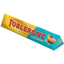 4316268334068 - TOBLERONE CRUNCHY ALMONDS, LIMITED EDITION, 4 PIECES WITH EACH 400 GRAMS, SWITZERLAND, TOTAL 1.6 KILOGRAMS