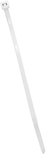 0043180512253 - GE CABLE TIES, PLASTIC 4-INCH CLEAR, 100-PACK 51225