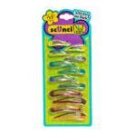 0043194220236 - GIRL HAIR BARRETTES ASSORTED 12 PIECE