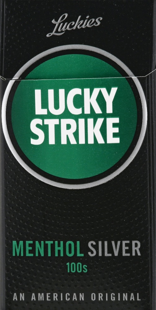 0004330018735 - LUCKY STRIKE MENTHOL SILVER 100S CIGARETTES