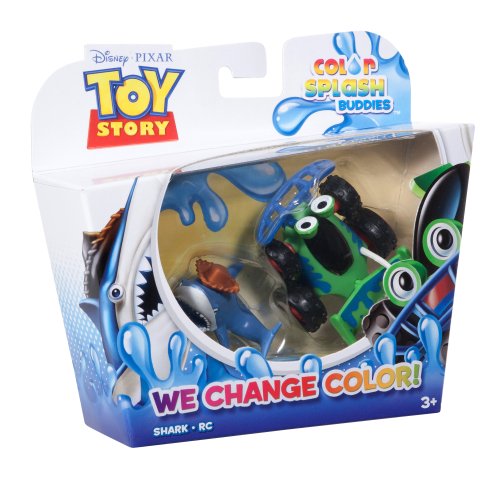 0433599189687 - TOY STORY COLOR SPLASH BUDDIES SHARK AND RC