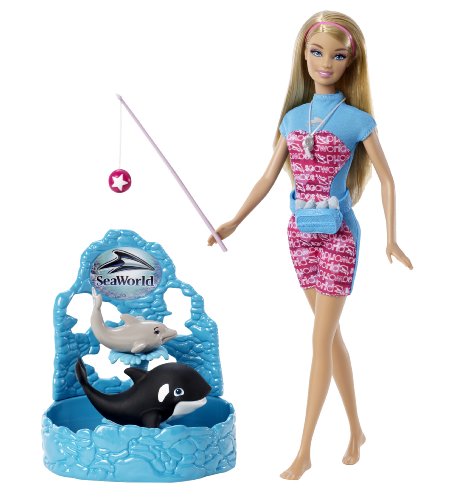 0433599203154 - BARBIE I CAN BE... SEA WORLD TRAINER PLAYSET