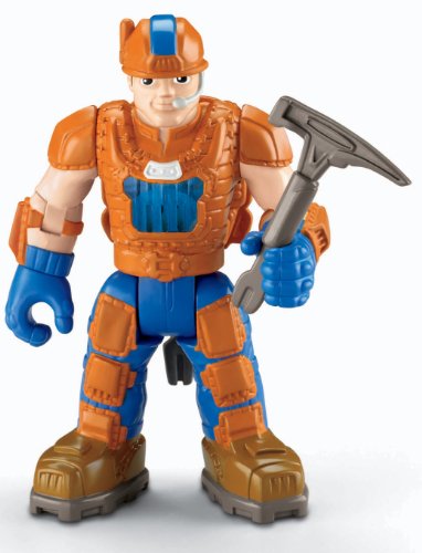 0433599209064 - FISHER-PRICE HERO WORLD RESCUE HEROES VOICE COMM - JACK HAMMER