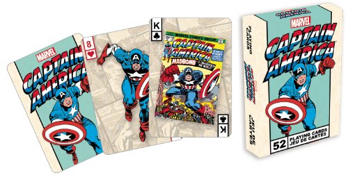 0433599296385 - MARVEL COMICS CAPTAIN AMERICA PLAYING CARD GAME
