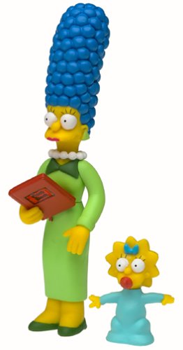 0043377994152 - THE SIMPSONS SERIES 10 PLAYMATES ACTION FIGURE SUNDAY BEST MARGE AND MAGGIE