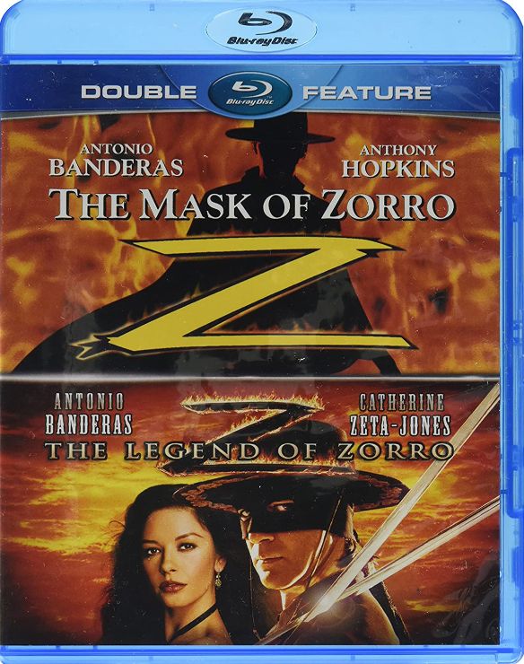 0043396426740 - THE MASK OF ZORRO/THE LEGEND OF ZORRO DOUBLE FEATURE