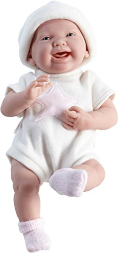 0043657180510 - LA NEWBORN BOUTIQUE - REALISTIC 15 ANATOMICALLY CORRECT REAL GIRL BABY DOLL - ALL VINYL PINK STAR DESIGNED BY BERENGUER - MADE IN SPAIN