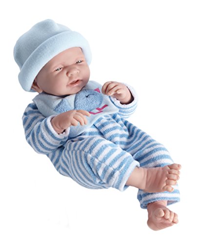 0043657181067 - LA NEWBORN BOUTIQUE - REALISTIC 17 ANATOMICALLY CORRECT REAL BOY BABY DOLL - ALL VINYL BLUE BIRD DESIGNED BY BERENGUER - MADE IN SPAIN
