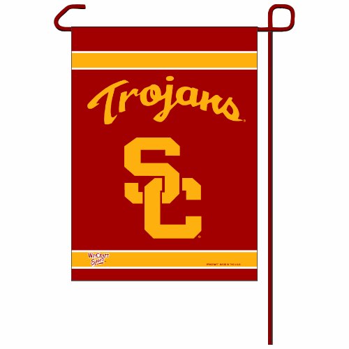 0043662051157 - NCAA USC TROJANS GARDEN FLAG