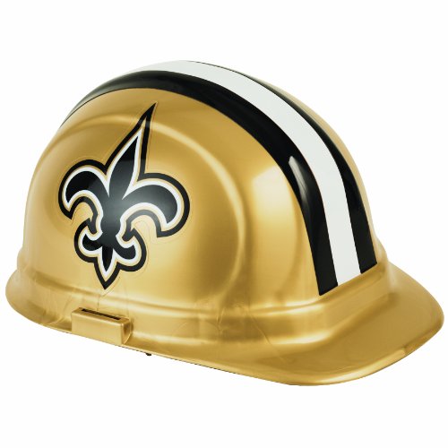 0043662052659 - NFL NEW ORLEANS SAINTS HARD HAT, ONE SIZE