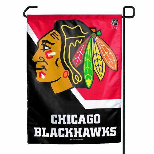 0043662161795 - NHL CHICAGO BLACKHAWKS GARDEN FLAG