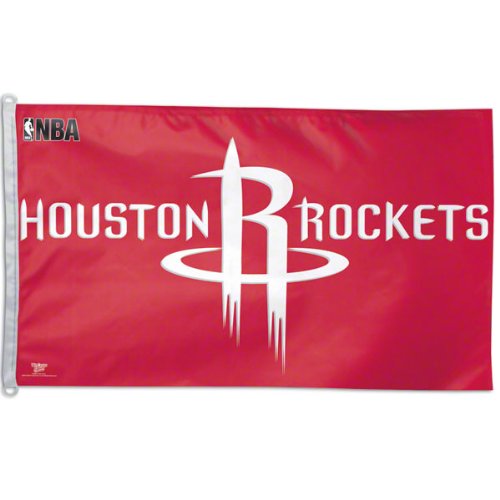 0043662191501 - NBA HOUSTON ROCKETS 3-BY-5 FOOT FLAG