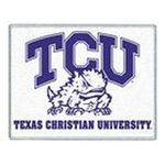 0043662194649 - WINCRAFT TEXAS CHRISTIAN HORNED FROGS SMALL CUTTING BOARD