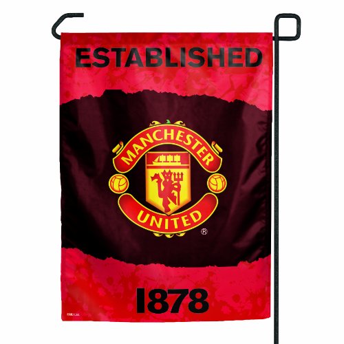 0043662262232 - INT'L SOCCER MANCHESTER UNITED FOOTBALL CLUB GARDEN FLAG