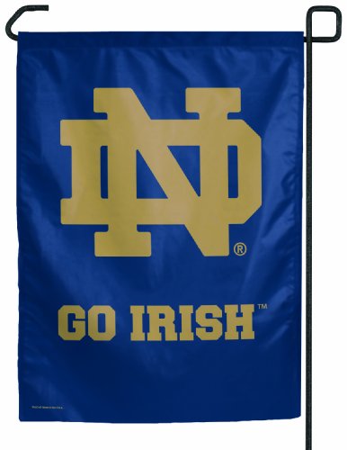 0043662294592 - NCAA NOTRE DAME FIGHTING IRISH GARDEN FLAG