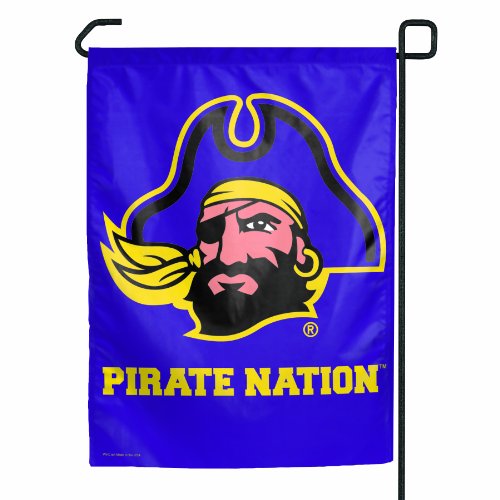 0043662301238 - NCAA EAST CAROLINA PIRATES GARDEN FLAG