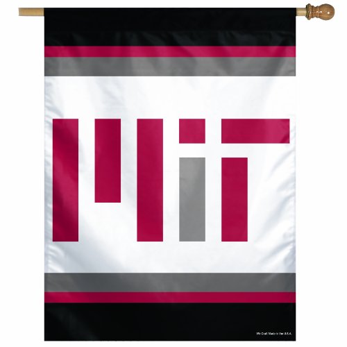 0043662352131 - NCAA MASSACHUSETTS INSTITUTE OF TECHNOLOGY ENGINEERS 27-BY-37-INCH VERTICAL FLAG