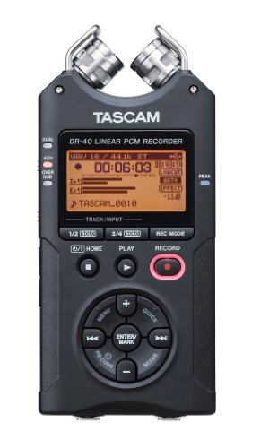 0043774027583 - TASCAM DR-40 4-TRACK PORTABLE DIGITAL RECORDER
