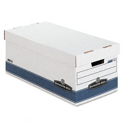 0043859514779 - BANKERS BOX LETTER STORAGE BOXES WITH LIFT-OFF LID (PACK OF 4)