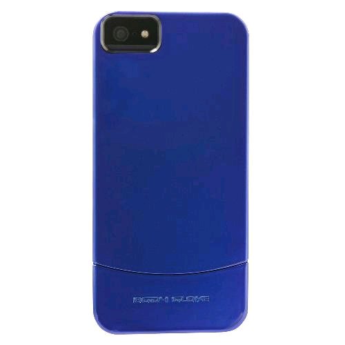 0043859659333 - BODY GLOVE 9312201 VIBE SLIDER CASE FOR APPLE IPHONE 5 - RETAIL PACKAGING - BLUE