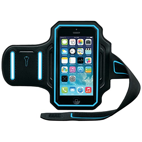 0043859702084 - BODY GLOVE 4.7 CELL PHONE CASE FOR FITS IPHONE 6 - RETAIL PACKAGING - BLACK/CYAN