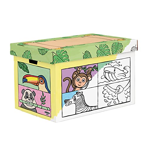 0043859779642 - BANKERS BOX AT PLAY COLOR IN ANIMAL TOY BOX