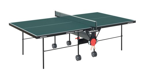 0043907042186 - BUTTERFLY TR21 PERSONAL ROLLAWAY TABLE TENNIS TABLE (GREEN)