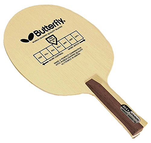 0043907217522 - BUTTERFLY ANDRZEJ GRUBBA AN BLADE WITH SRIVER EL 2.1 PROLINE TABLE TENNIS RACKET, RED/BLACK