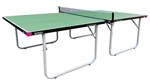 0043907892743 - COMPACT OUTDOOR TABLE TENNIS TABLE (GREEN)