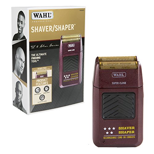 0043917101552 - WAHL PROFESSIONAL 5-STAR SHAVER/SHAPER #8061-100 - BUMP FREE ULTRA CLOSE SHAVE FINISHING TOOL WITH HYPO-ALLERGENIC GOLD FOIL - UP TO 60 MINUTE RUN TIME