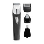 0043917986067 - 9860-700 GROOMSMAN PRO ALL-IN-ONE RECHARGEABLE GROOMING KIT BLACK SILVER