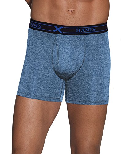 0043935596705 - HANES ULTIMATE X-TEMP MEN`S PERFORMANCE BOXER BRIEF, ASSORTED, X-LARGE, 3-PACK