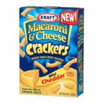 0044000019525 - MACARONI & CHEESE CRACKERS MILD CHEDDAR BOXES