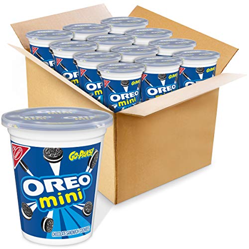 0044000044404 - OREO MINI GO-PAKS, 3.5 OUNCE CUP, CASE OF 12 CUPS