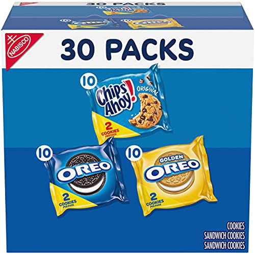 0044000045425 - NABISCO SWEET TREATS VARIETY PACK, 30 COUNT, 23.3 OZ