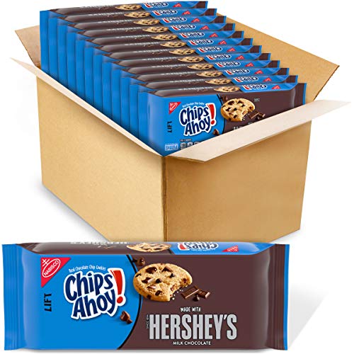 0044000063979 - CHIPS AHOY! COOKIES WITH HERSHEY’S MILK CHOCOLATE, 12 PACKS (9.5 OZ.)