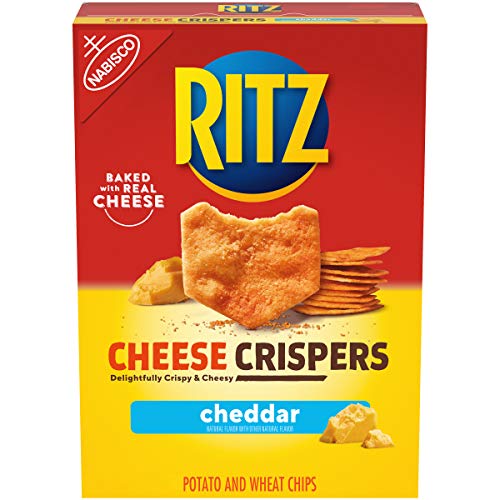 0044000064068 - RITZ CHEESE CRISPERS CHEDDAR CHIPS, 7OZ