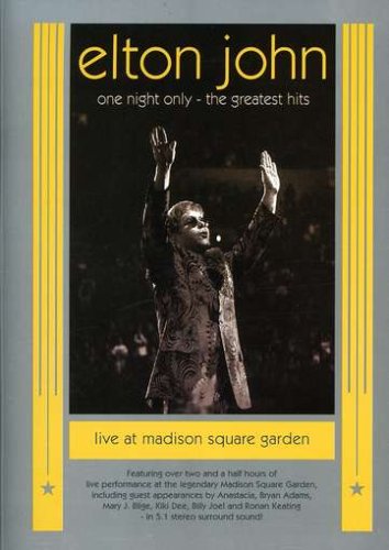 0044006088594 - ELTON JOHN - ONE NIGHT ONLY: THE GREATEST HITS LIVE AT MADISON SQUARE GARDEN