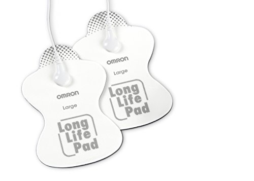 0044111137552 - OMRON ELECTROTHERAPY LARGE LONG LIFE PADS, WHITE