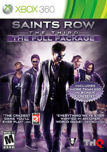 0044111174960 - SAINTS ROW: THE THIRD- THE FULL PACKAGE - XBOX 360