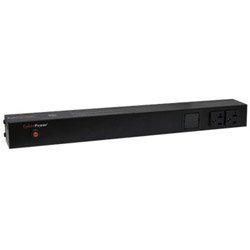 0044113305331 - CYBERPOWER PDU20M2F10R 12-OUTLETS RACK MOUNT 1U 20A METERED POWER DISTRIBUTION UNIT