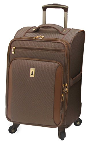 0044142782127 - LONDON FOG KENSINGTON 21 INCH EXPANDABLE SPINNER CARRY-ON, BRONZE, ONE SIZE
