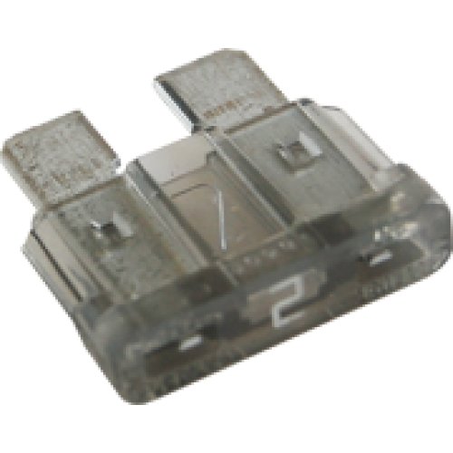 0044343198277 - BLUE SEA SYSTEMS BS-5236 2 AMP AUTOMOTIVE STYLE BLADE FUSE PACK OF 2