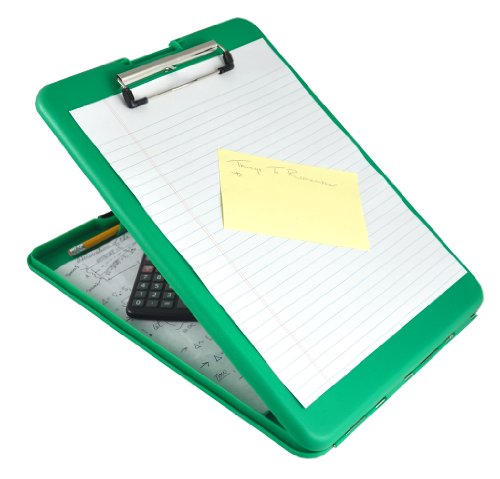 0044357005615 - SAUNDERS SLIMMATE PLASTIC STORAGE CLIPBOARD, 00561, LETTER SIZE (8.5 INCH X 12 I