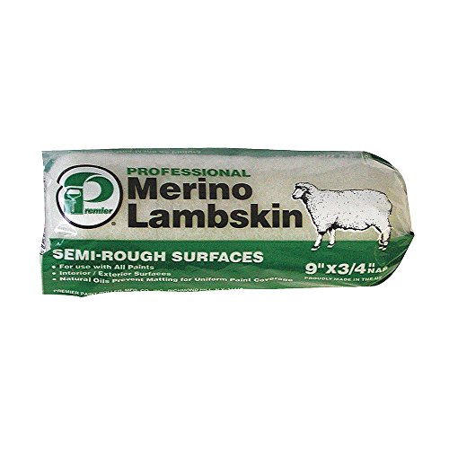 0044359080504 - PREMIER PAINT ROLLER MFG. COMPANY 9LSP-1 9X1/2IN. LAMBSKIN COVER