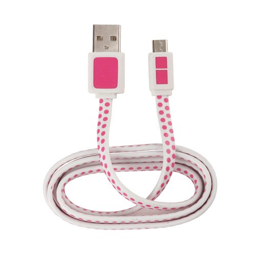 0044476117800 - VOXX INTL AR USB MICRO FASHION CABLE PINK ARH732PD